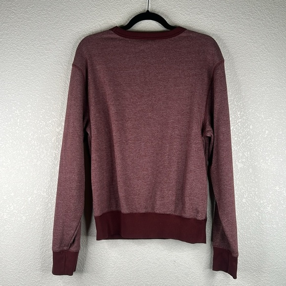Champion Burgundy Super Soft Crewneck Classic Sweatshirt Size Small - Picture 4 of 6